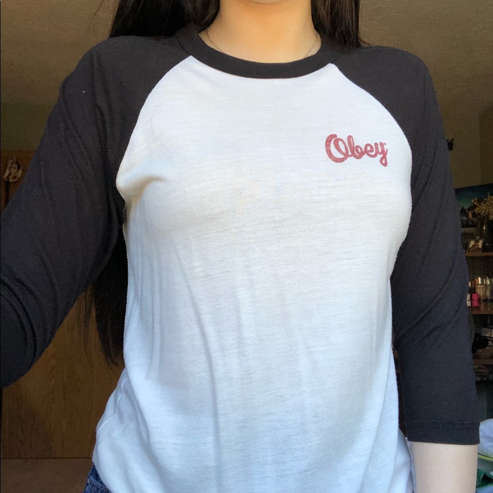 Obey Baseball Tee
